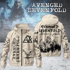 Avenged Sevenfold Windbreaker Jacket - 2711352223