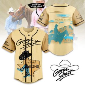 George Strait Unisex Adult / Kid Baseball Jersey - 2711352072