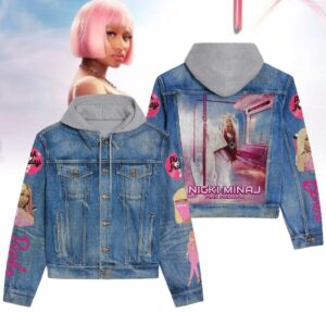Nicki Minaj 2D Hooded Denim Jacket - 2711351985