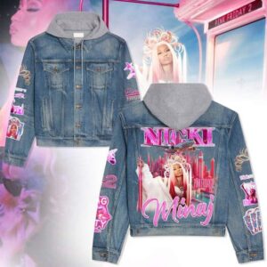 Nicki Minaj 2D Hooded Denim Jacket - 2711351984