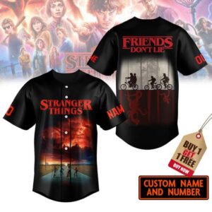Stranger Things Unisex Adult / Kid Baseball Jersey - 2711352124