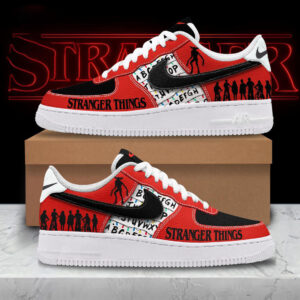 Stranger Things Custom Nike Logo AF1 Shoes - 2711351929