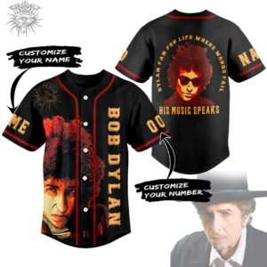 Bob Dylan Unisex Adult / Kid Baseball Jersey - 2711352069