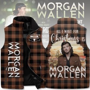Morgan Wallen 3D Sleeveless Puffer Jacket - 2711352047