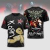 Korn 3D All Over Print Unisex Tshirt, Hoodie, Sweatshirt - 2711351163