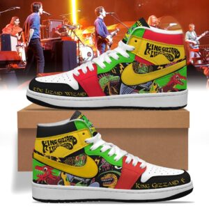 King Gizzard Air Jordan High Top Shoes - 2711351840