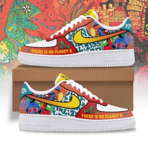 King Gizzard Custom Nike Logo AF1 Shoes - 2711351841