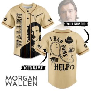 Morgan Wallen Unisex Adult / Kid Baseball Jersey - 2711352101