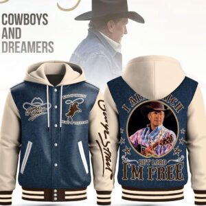 George Strait 3D Baseball Button Jacket - 2711352011