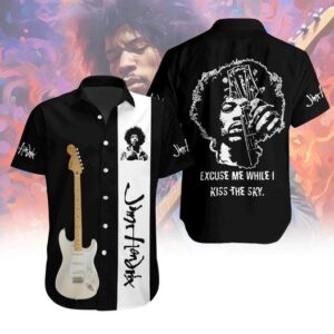 Jimi Hendrix Unisex Hawaiian Shirt - 2711352156