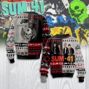 Sum 41 Unisex Ugly Christmas Sweater - 2711351782