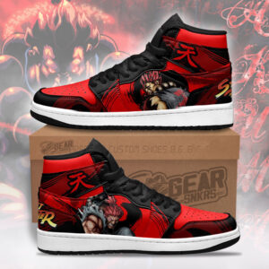 Akuma Gameboy Shoes Custom For Fans Sneakers TT26