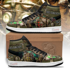Big Daddy BioShock Shoes Custom For Fans Sneakers MN14
